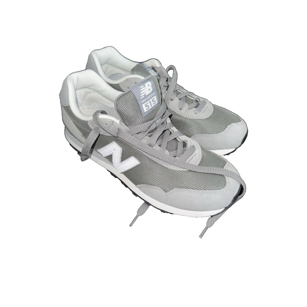 NWOB New Balance 515 Mens 11.5 Gray White Classic Running Sneakers ML515GRY